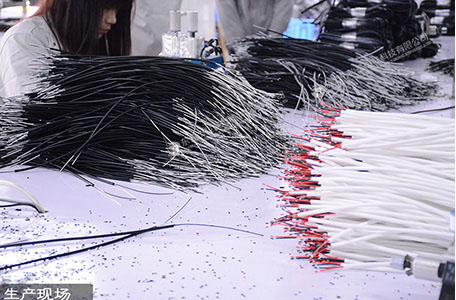 Wire harness production workshop
