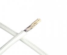 4mm2 Silicone Rubber Fiberglass Braided Wire, 200C Power Cable