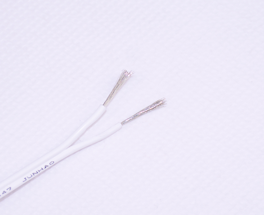  2 Core Flat Ribbon Cable with Silicone Rubber Jacket 22 AWG 1